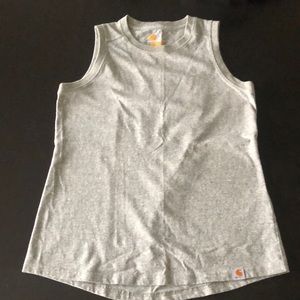Grey Carhartt Women’s Tank Top - Size Medium Original Fit